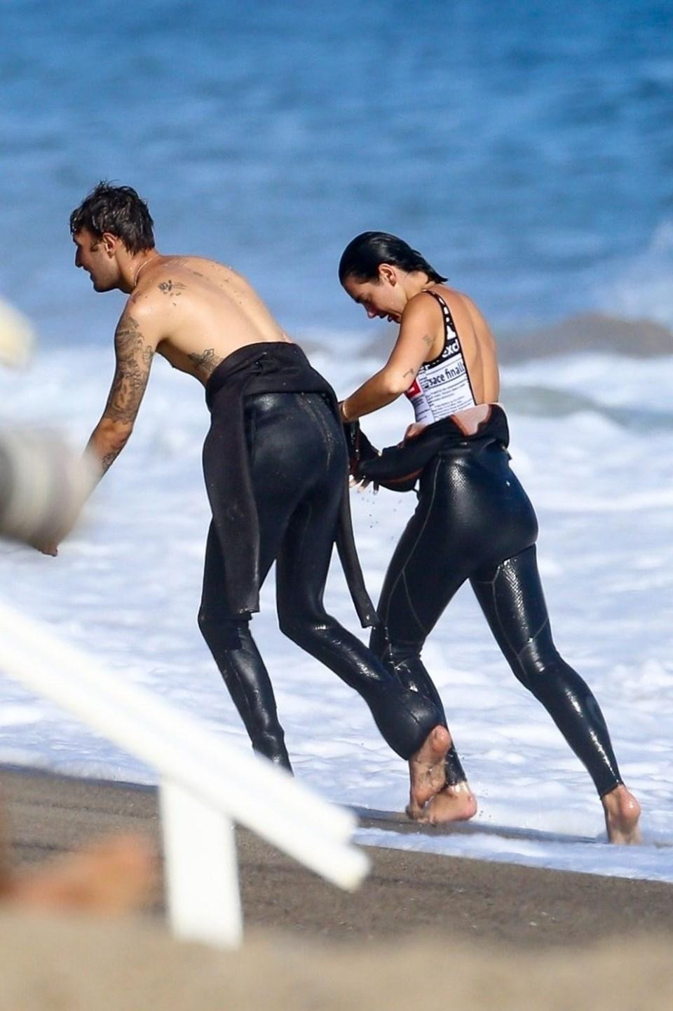 Dua Lipa sevgilisi ilə tətildə - FOTO